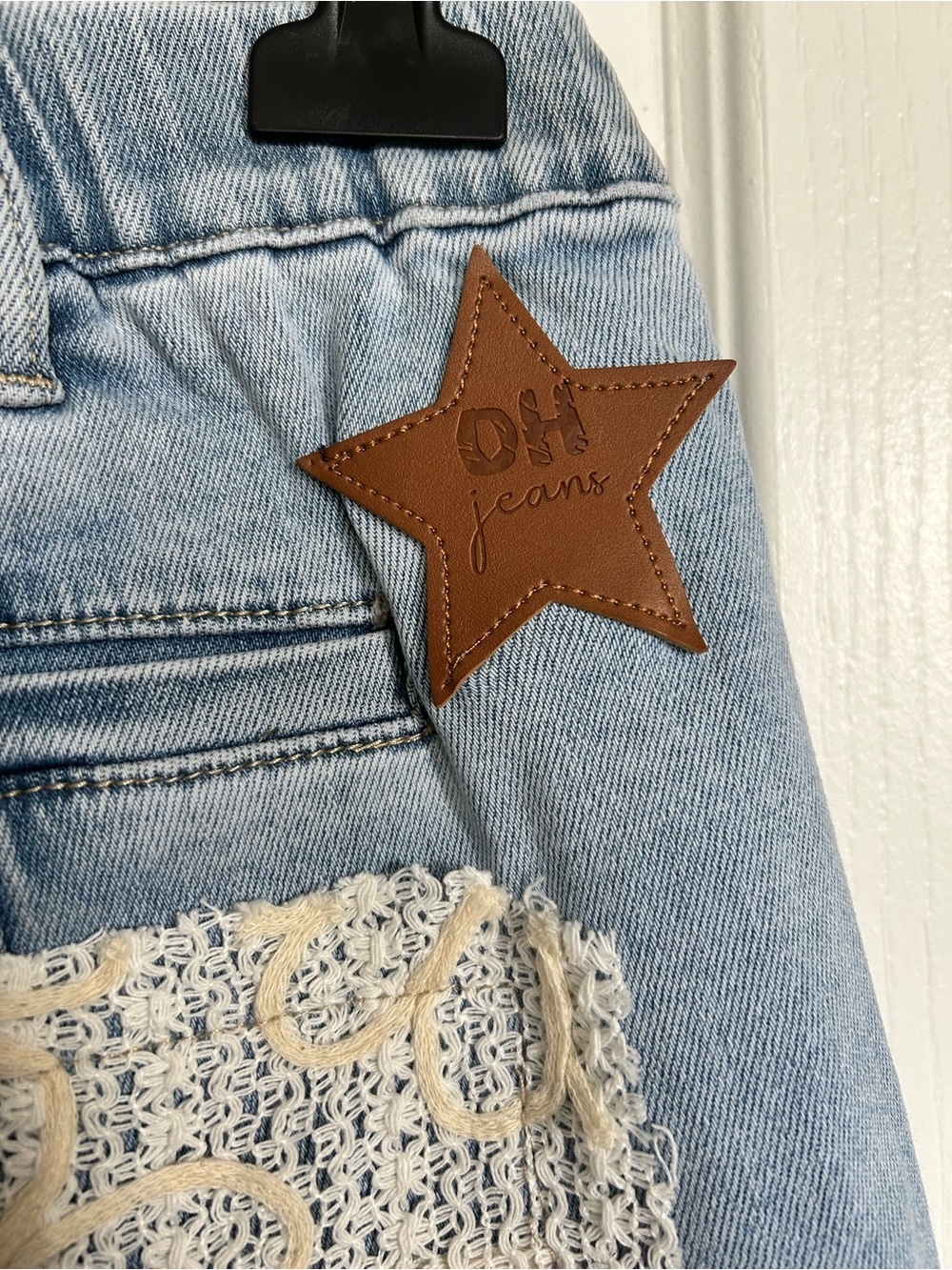 Oli & Hali Light Blue Denim Jeans with Elastic Waist - Picture 12 of 15
